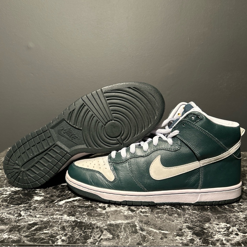 Nike Dunk High Pro SB Deep Olive Ghost 2004 Rare 305050-302 Men's Size 11.5